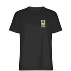 Faustino Asprilla World Cup t-shirt – black men's t-shirt featuring the Faustino Asprilla World Cup Players Couture logo