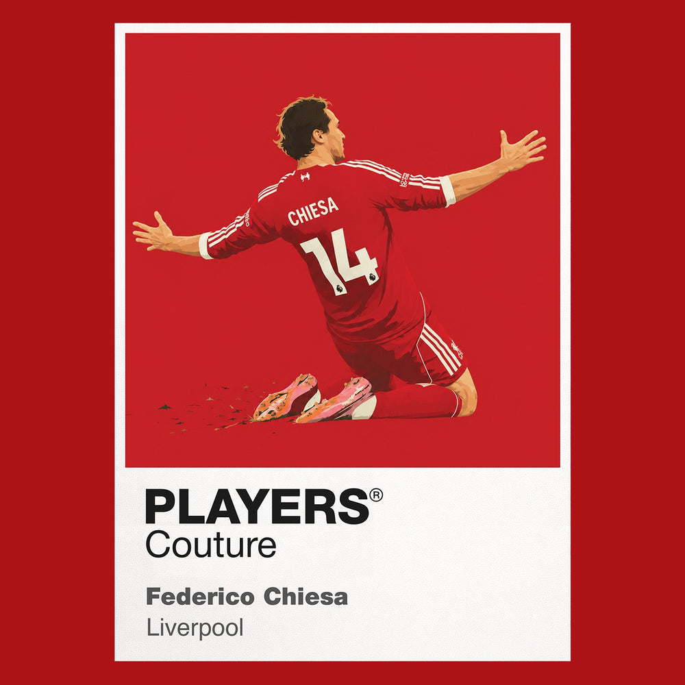 Federico Chiesa Liverpool Men's T-Shirt - Red