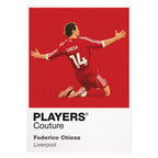Federico Chiesa Liverpool Men's T-Shirt - White