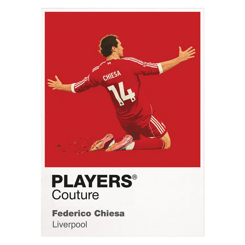 Federico Chiesa Liverpool Men's T-Shirt - White