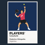 Federico Chingotto Padel Icon Frame Men's T-Shirt
