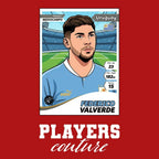 Federico Valverde World Cup Sticker Men's Hoodie – federico valverde red Players Couture design
