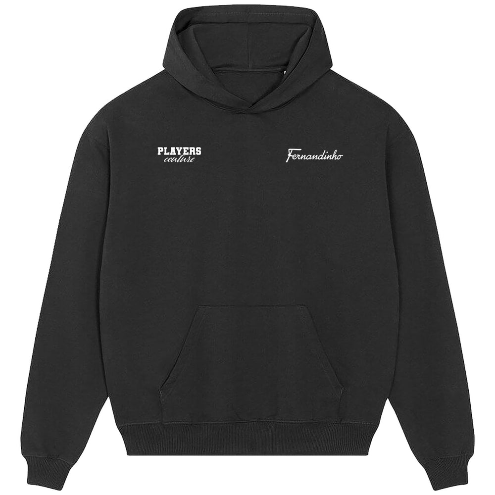 Fernandinho Logo Players Couture Men's Casual Hoodie Black