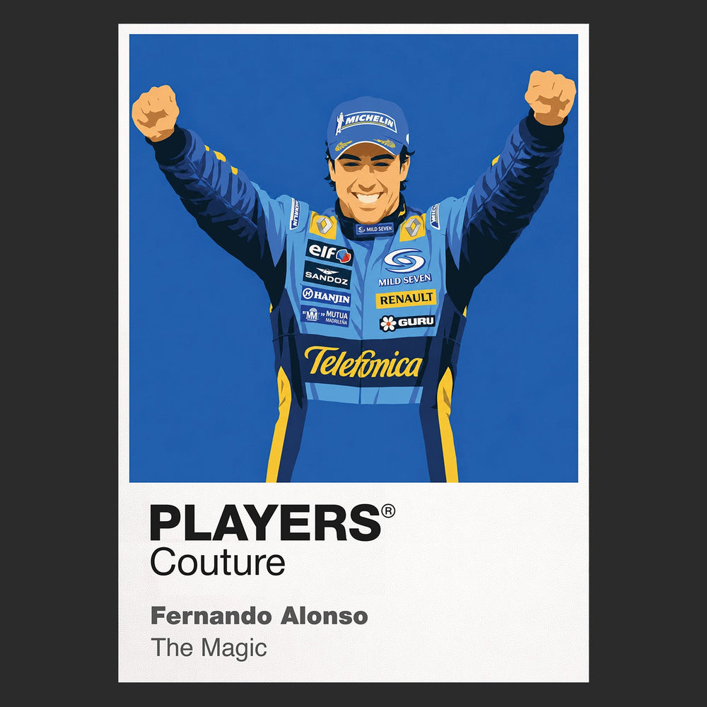 Fernando Alonso Formula 1 T-shirt – black view