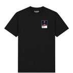 Fernando Torres Atlético Madrid Icons in Lights Frame Men's T-Shirt in Black
