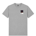 Fernando Torres Atlético Madrid Icons in Lights Frame Men's T-Shirt in Gray
