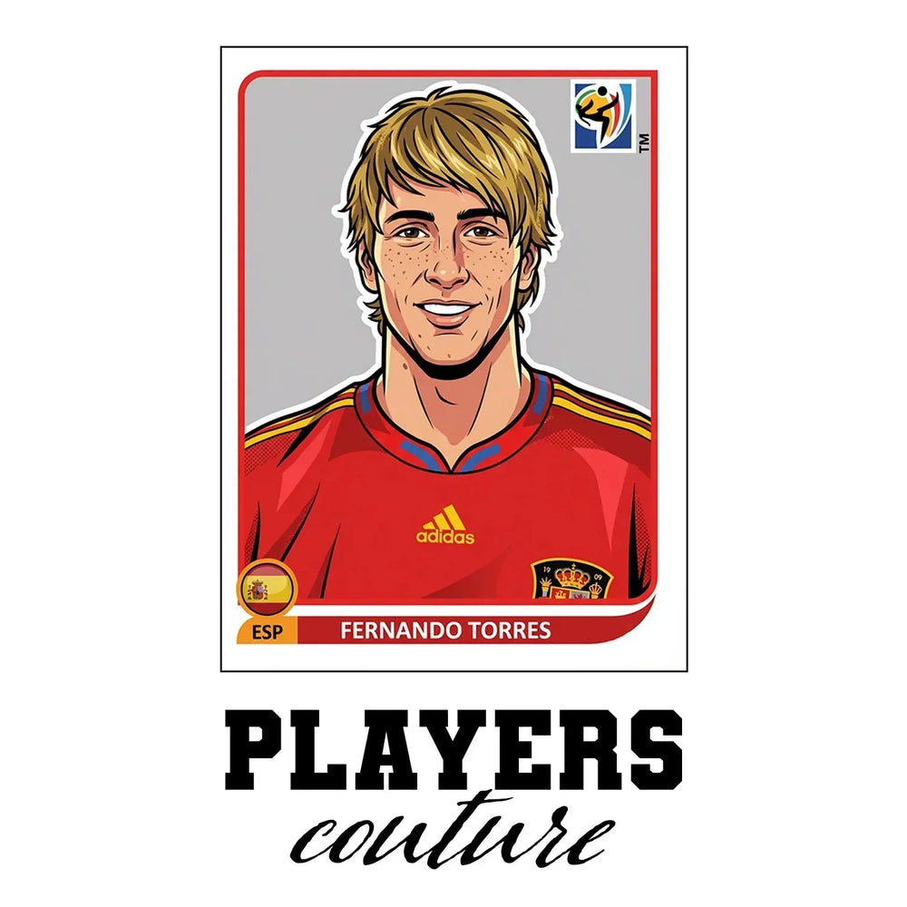 Fernando Torres World Cup Sticker Kids Hoodie – fernando torres white Players Couture design