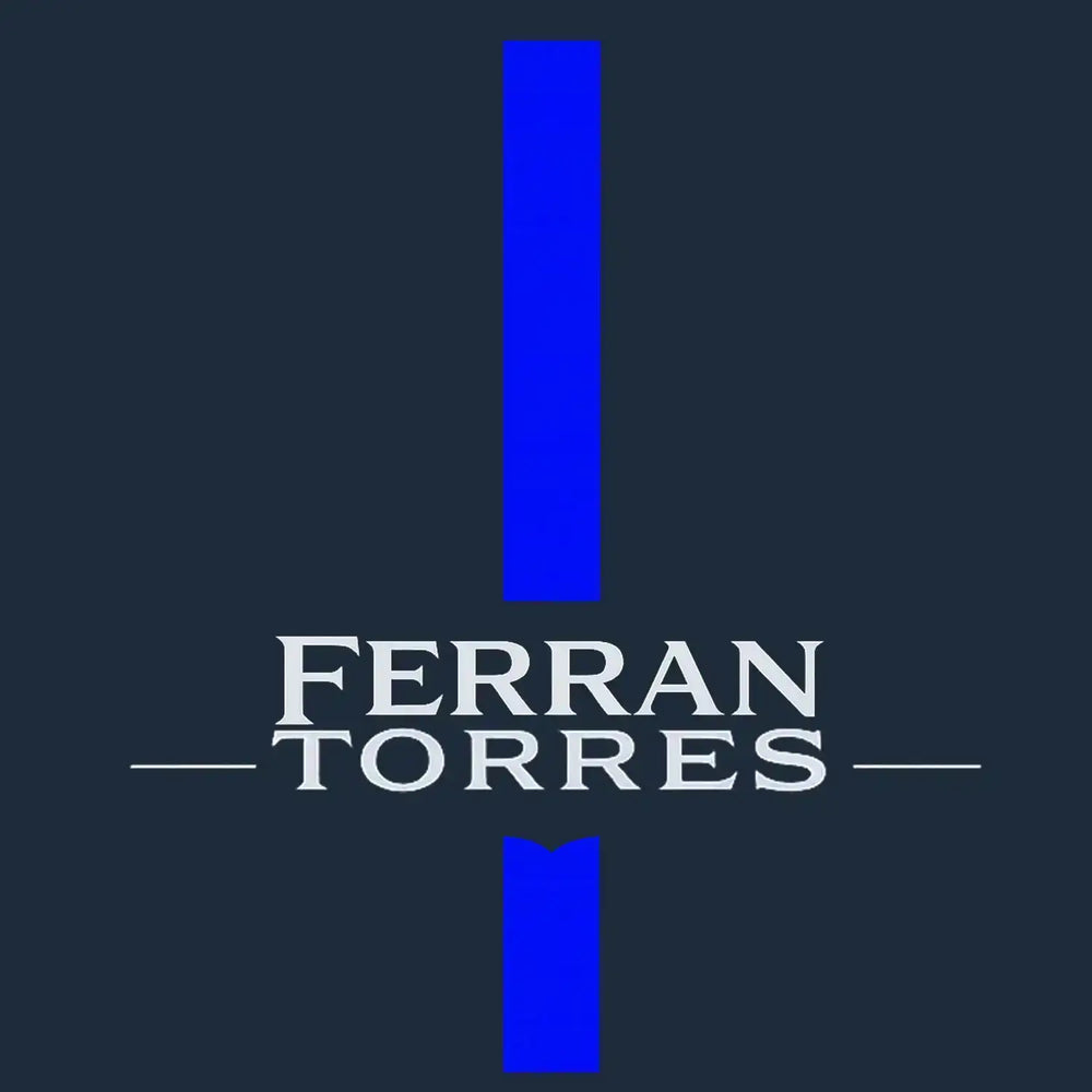 Ferran Torres Logo Players Couture Men's Casual Hoodie - Navy / S | Barcelona, Fashion Collection, Football, Hoodies, Manchester City, Men's, Spain, Valencia, Volume 1