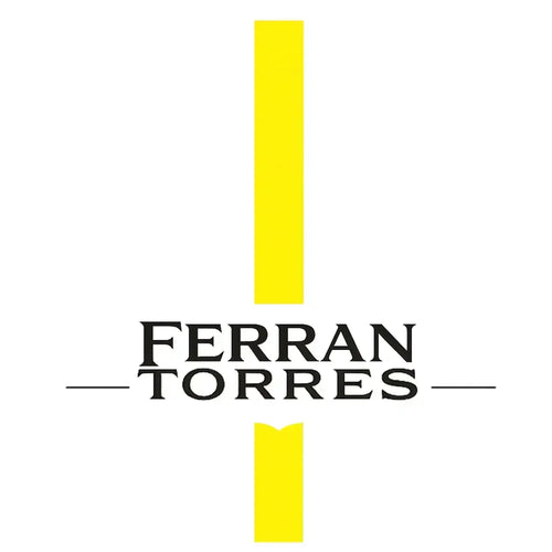 Ferran Torres Logo Men's Hoodie – white close-up detail shot of the Ferran Torres Players Couture logo design