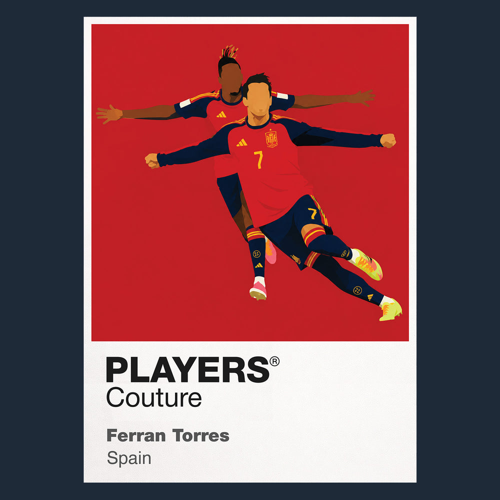 Ferran Torres Spain Icon Frame - Icon Design