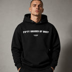 fifty-shades-of-grey name-print hoodie - black