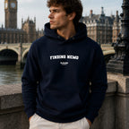 finding-nemo name-print hoodie - navy