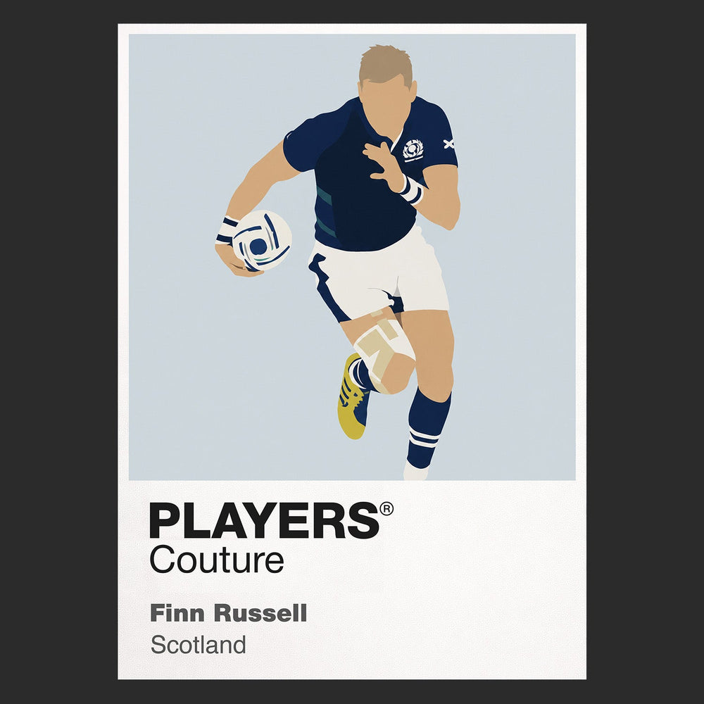 Finn Russell Rugby Union Icon Frame Men's Hoodie – image 9