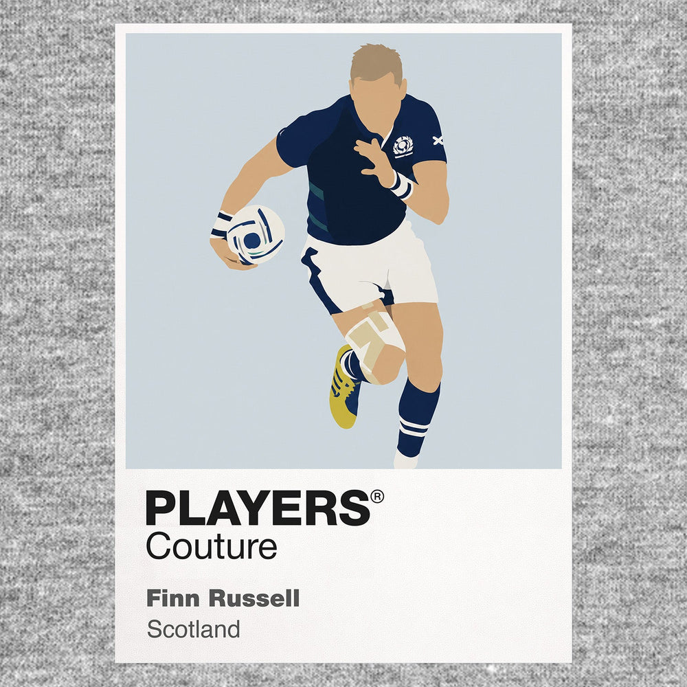 Finn Russell Rugby Union Icon Frame Men's Hoodie – image 6