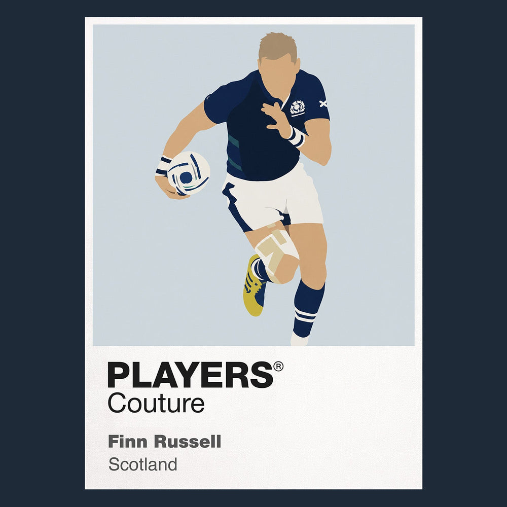 Finn Russell Rugby Union Icon Frame Men's T-Shirt – image 8