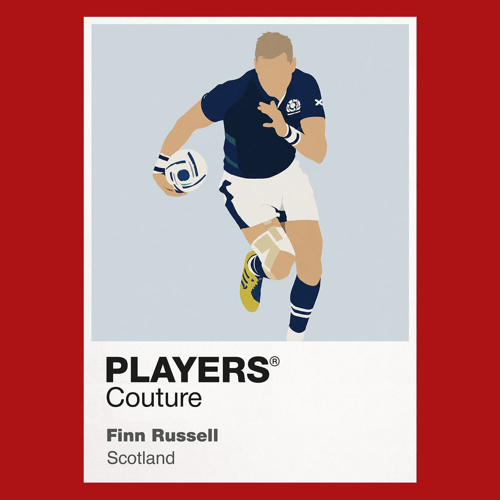 Finn Russell Rugby Union Icon Frame Men's T-Shirt – image 10