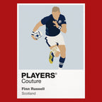 Finn Russell Rugby Union Icon Frame Men's Hoodie – image 7
