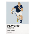 Finn Russell Rugby Union Icon Frame Men's T-Shirt – image 1