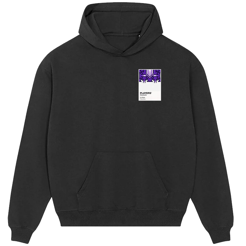 Fiorentina Away Classic Football Shirt Colours Frame Men's Hoodie