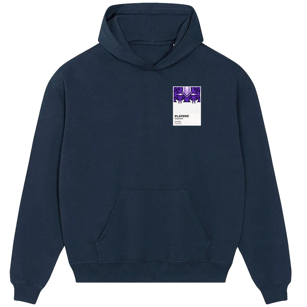 Fiorentina Away Classic Football Shirt Colours Frame Men's Hoodie