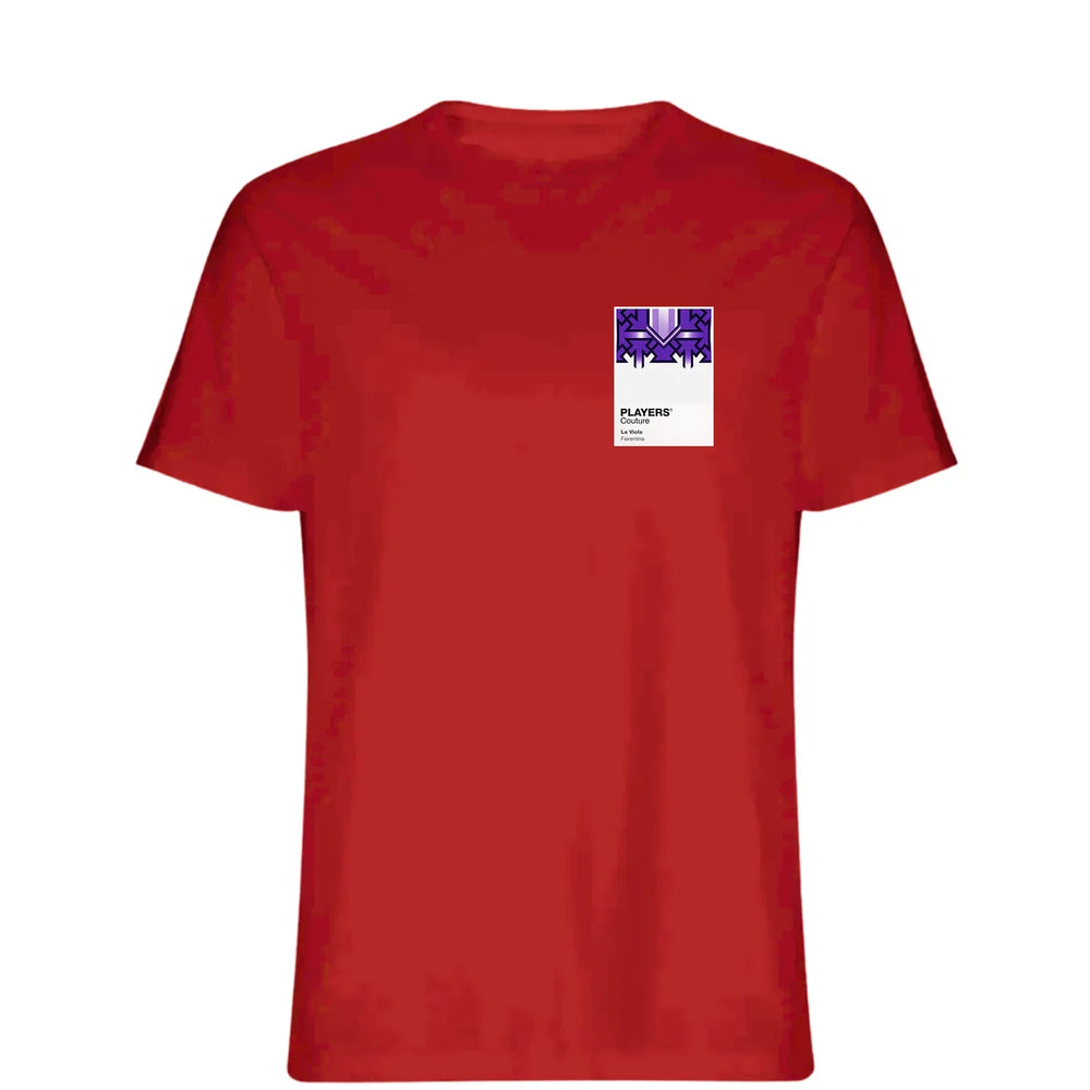 Fiorentina Away Classic Football Shirt Colours Frame Men's T-Shirt