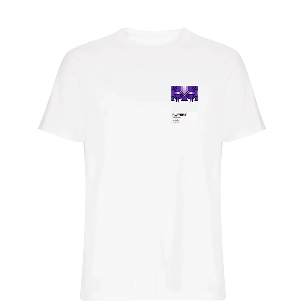 Fiorentina Away Classic Football Shirt Colours Frame Men's T-Shirt