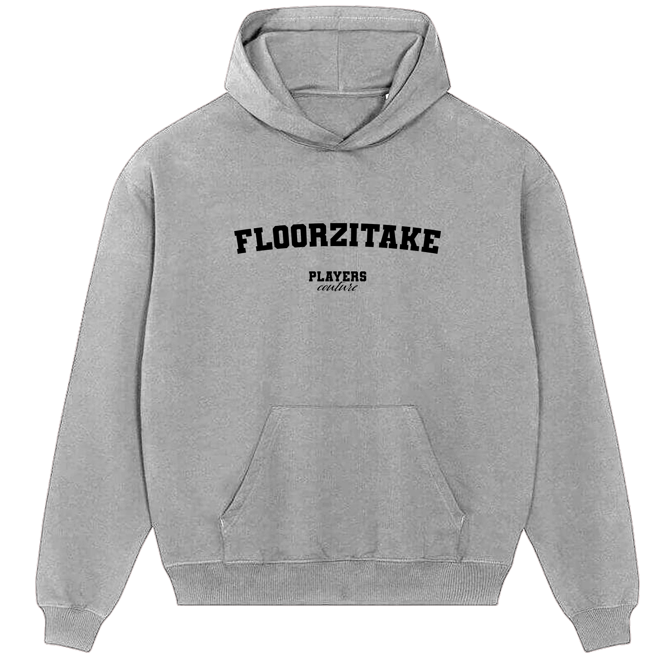 Floorzitake Players Couture Men's Casual Hoodie Gray