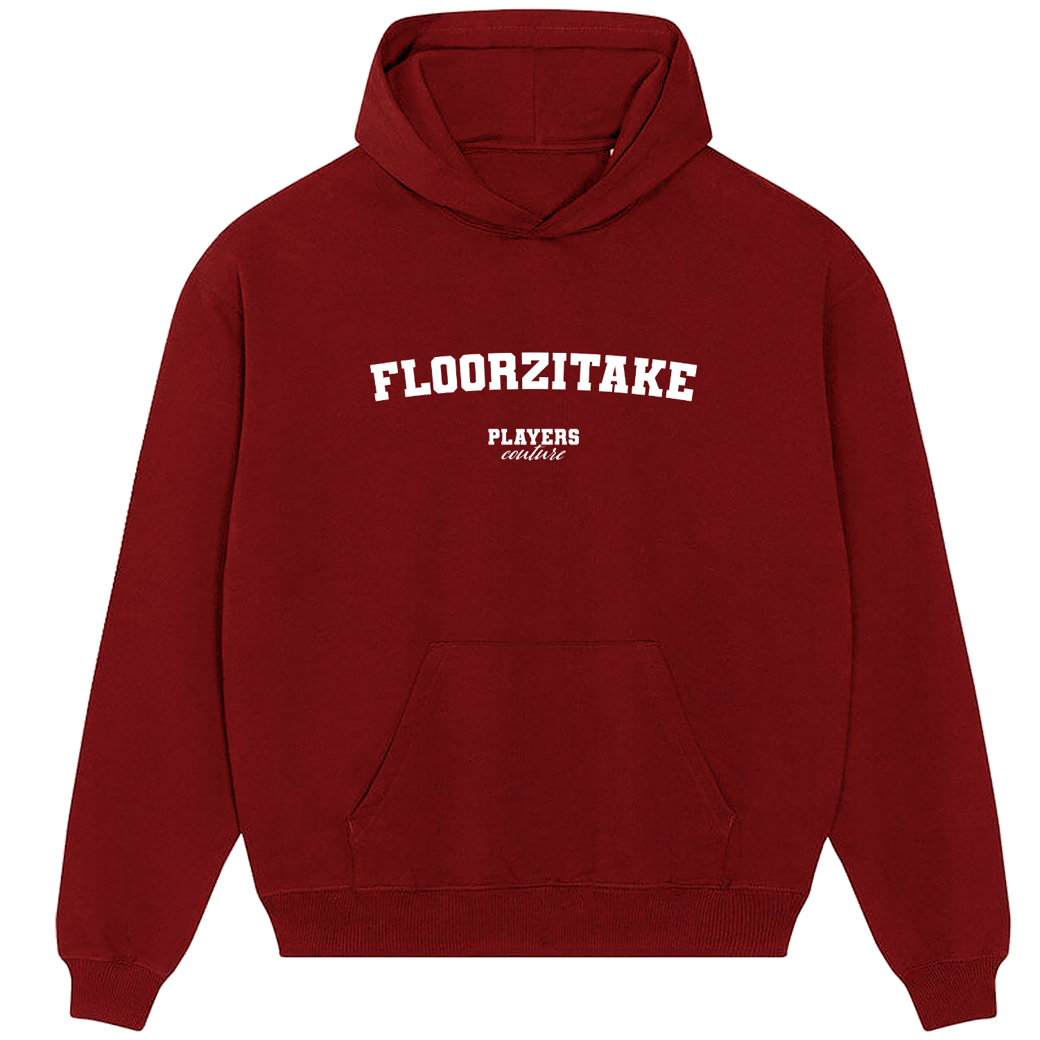 Floorzitake Players Couture Men's Casual Hoodie Red