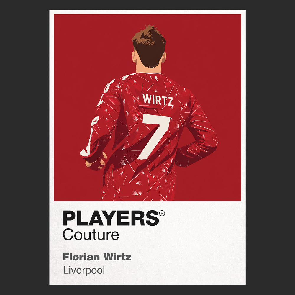 Florian Wirtz Liverpool Icon Frame — Black