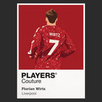 Florian Wirtz Liverpool Icon Frame — Black