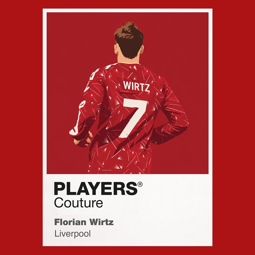 Florian Wirtz Liverpool Icon Frame — Red