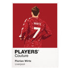 Florian Wirtz Liverpool Icon Frame — White