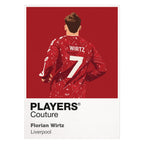 Florian Wirtz Liverpool Icon Frame — White