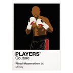 Floyd Mayweather Jr Boxing Icon Frame - Icon Design