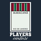 Fluminense hoodie – navy men's hoodie with white Fluminense letters and Players Couture logo on the chest