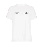 Footy Logo 3 Players Couture Men's T-Shirt White