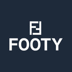 Footy Logo 3 Players Couture Men's Casual Hoodie