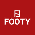 Footy Logo 3 Players Couture Men's Casual Hoodie