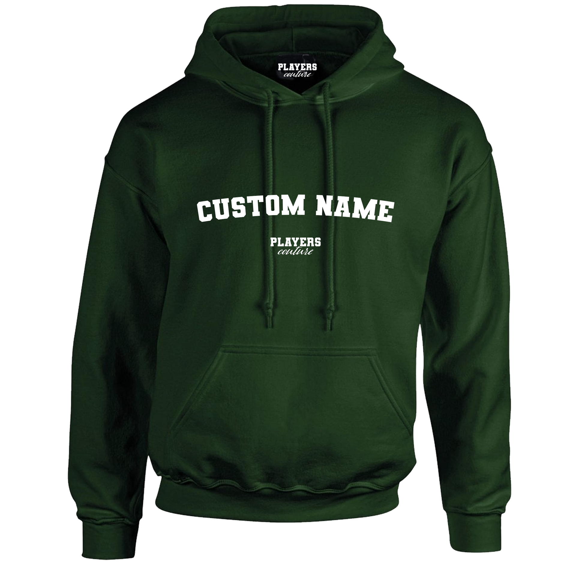 Forest Green Custom Great Value Players Couture Men's Basic Hoodie Forest Green