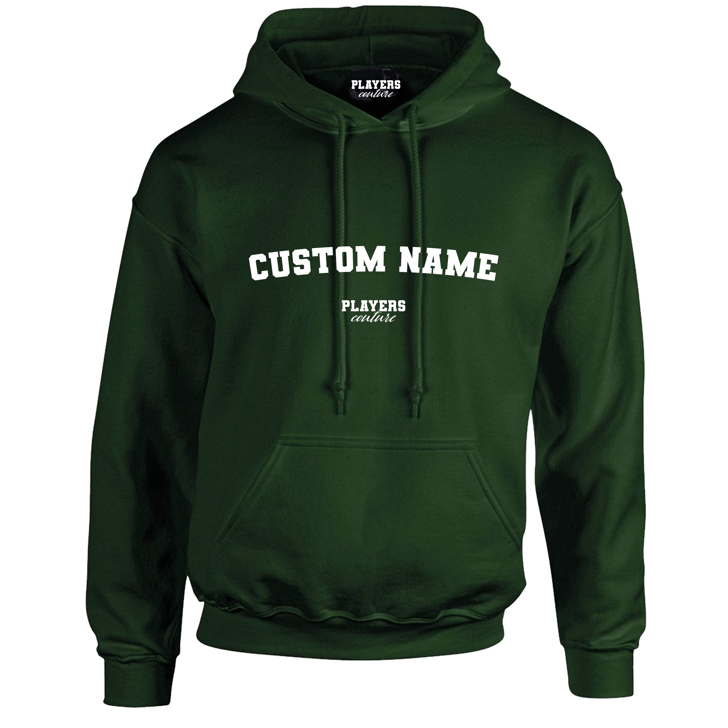 Forest Green Custom Great Value Players Couture Men's Basic Hoodie Forest Green