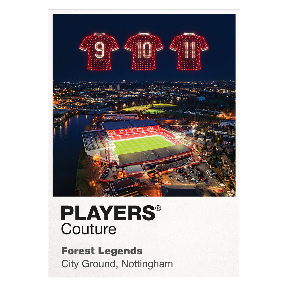 Nottingham Forest Legends Icons in Lights Frame - Icon Design (View 10)