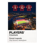 Nottingham Forest Legends Icons in Lights Frame - Icon Design (View 10)
