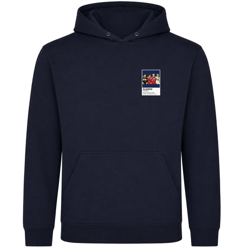 Four Kings 1986 Formula 1 hoodie – mens navy hoodie view