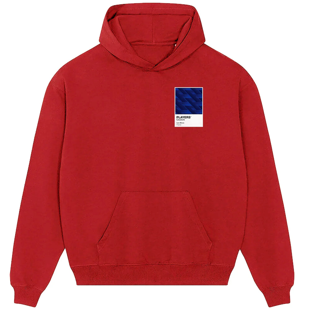 France 26 Classic Football Shirt Colours Frame Men's Hoodie