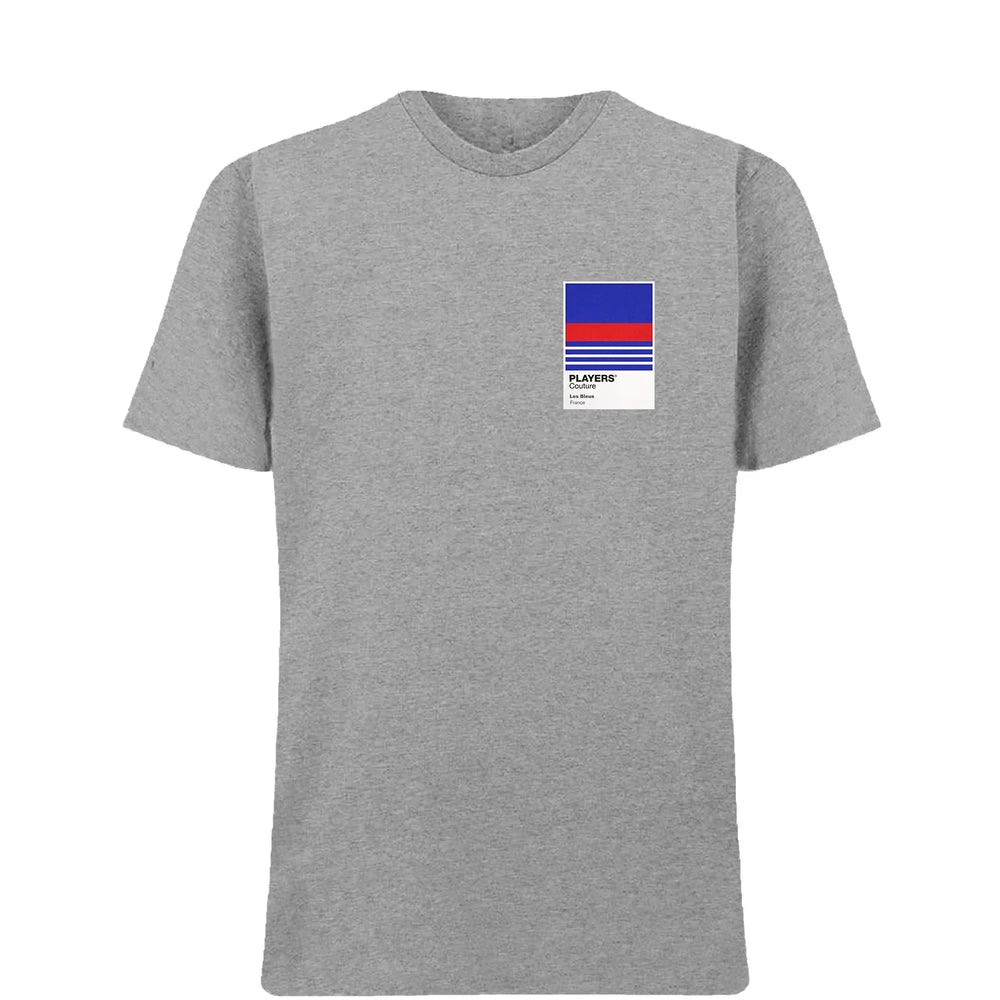 France 98 t-shirt – grey men's t-shirt featuring the France 98 Players Couture logo