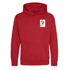 France Graffiti Frame Kids Hoodie - france graffiti frame kids red hoodie