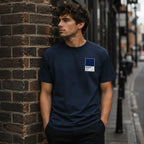 France 26 Classic Football Shirt Colours Frame Men's T-Shirt