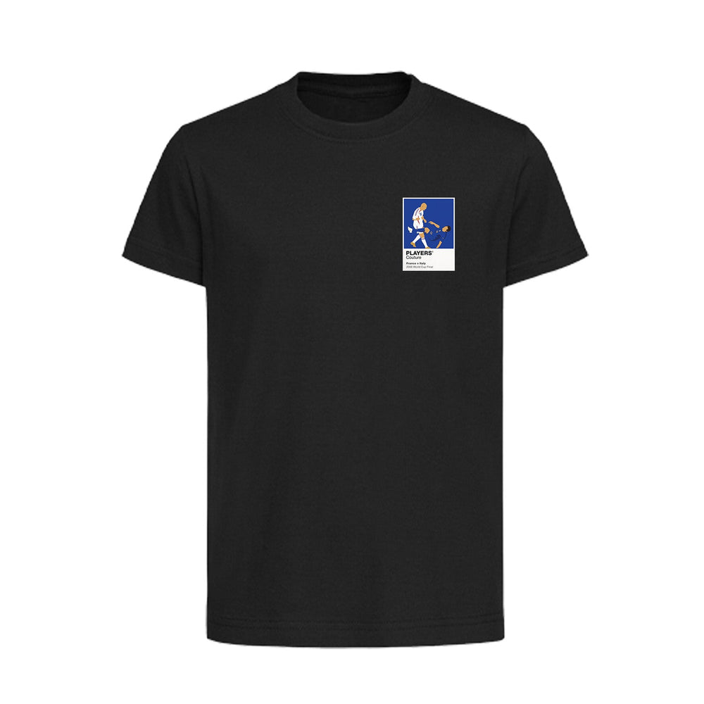France v Italy 2006 Players Couture Kids Black T-Shirt