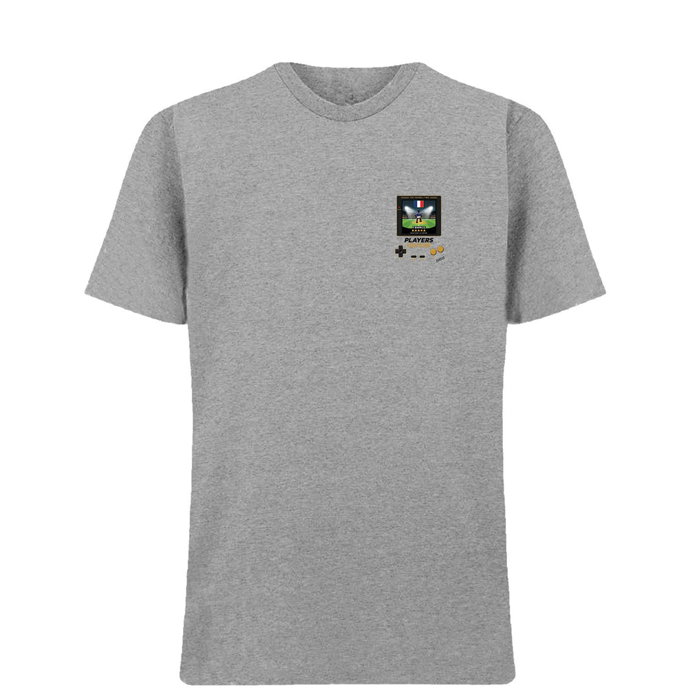 France World Cup 8-Bit Men's T-Shirt retro gaming football design by Players Couture