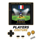 France World Cup 8-Bit Men's T-Shirt retro gaming football design by Players Couture